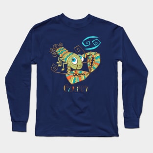 cancer zodiac children Long Sleeve T-Shirt